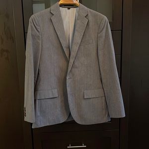 J. Crew Cotton Striped Sportcoat 38S Like New